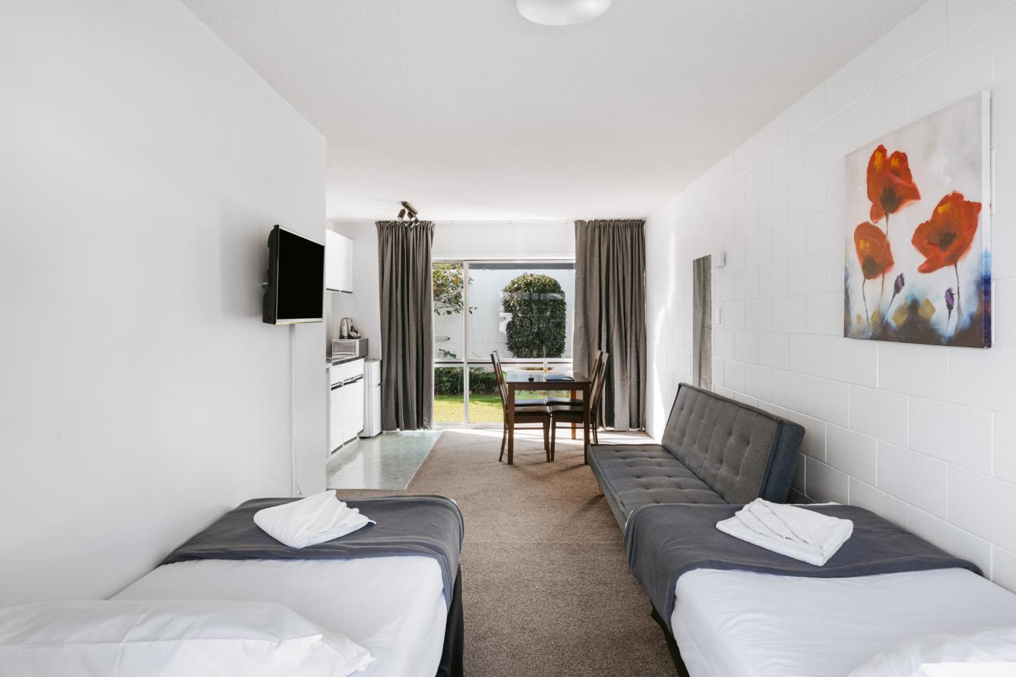טאורנגה Roselands Motel מראה חיצוני תמונה