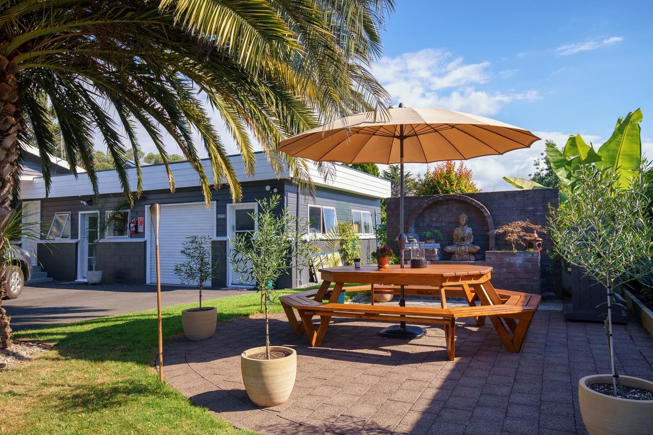 טאורנגה Roselands Motel מראה חיצוני תמונה