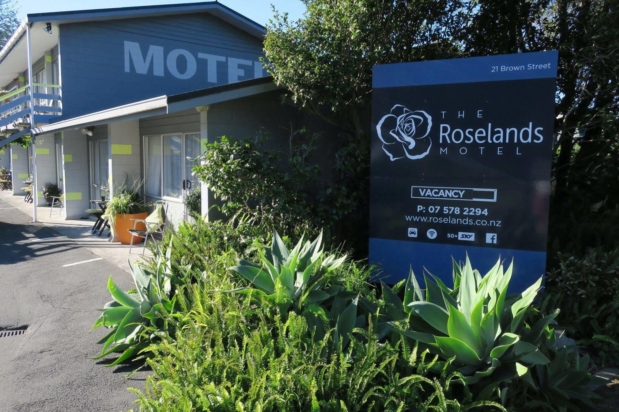 טאורנגה Roselands Motel מראה חיצוני תמונה